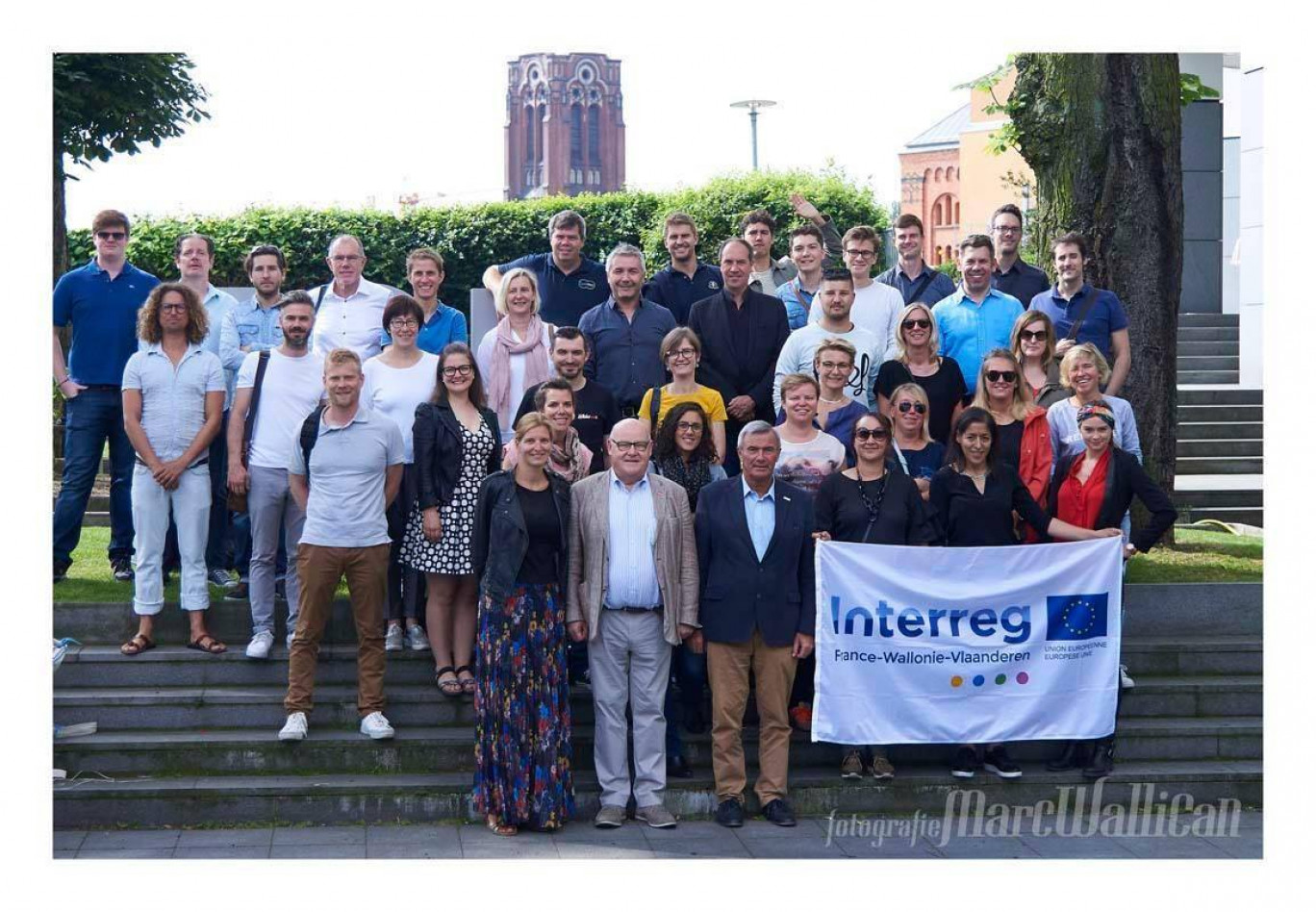 Entrepreneurs lillois et belges sont allés à la découverte de l'écosystème berlinois et ont participé au salon Tech Open Air dans le cadre du programme européen Interreg.