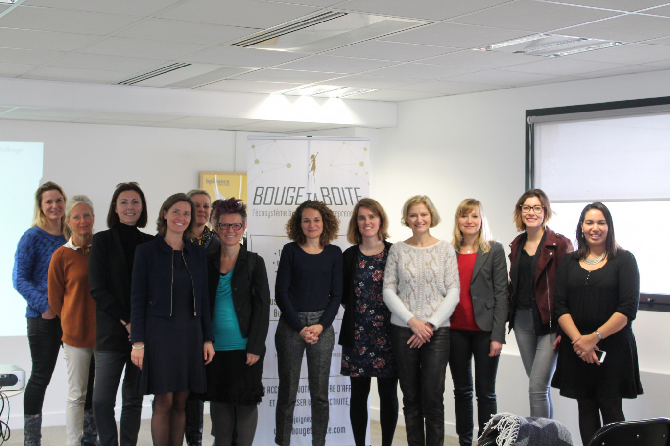 Plusieurs femmes entrepreneures étaient venues pour le lancement de Bouge ta boîte à Lille.
