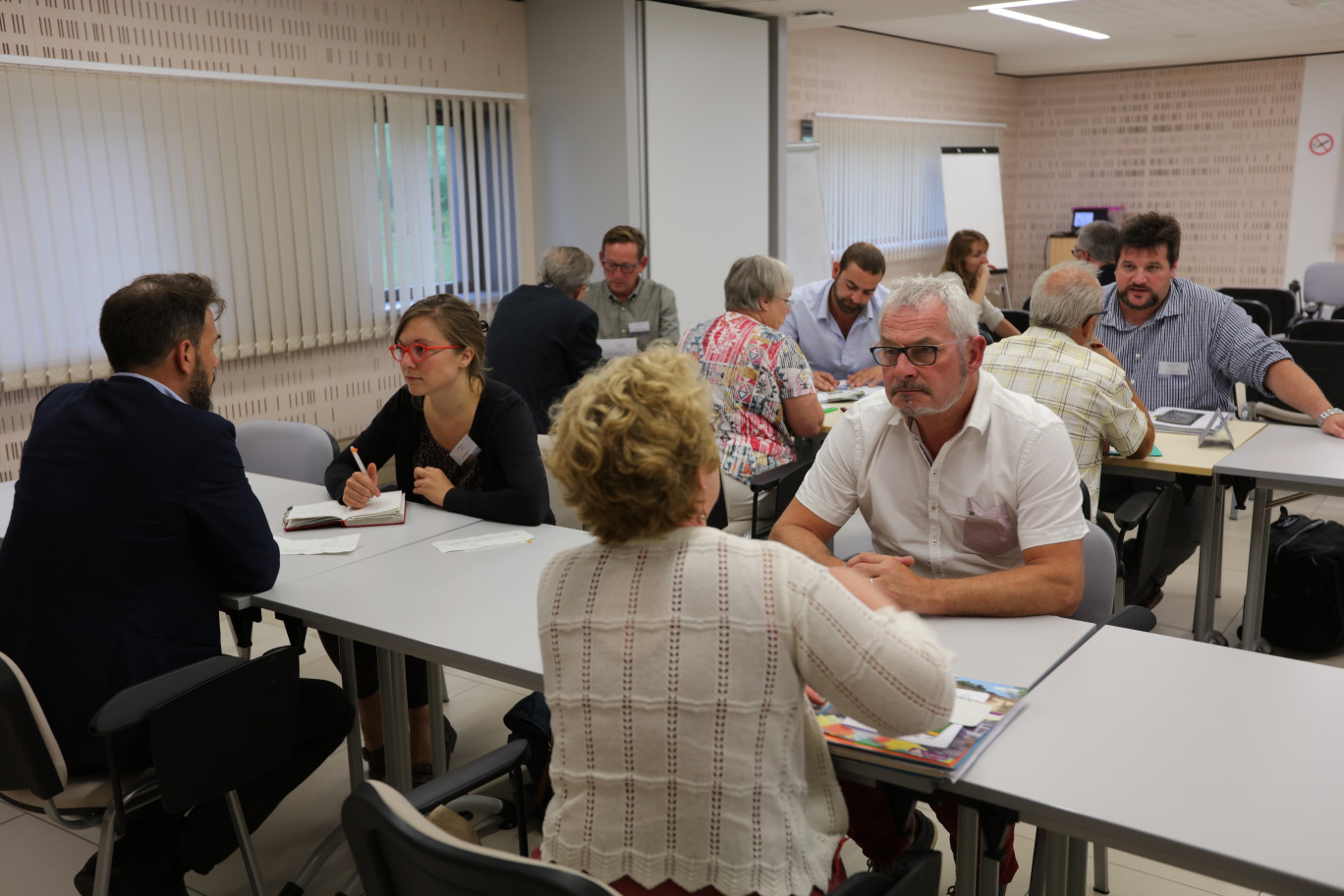 L'opération s'est terminée par un speed business permettant aux acteurs de l'ESS de rencontrer des représentants de collectivités et autres entreprises du secteur et leur présenter leurs atouts.