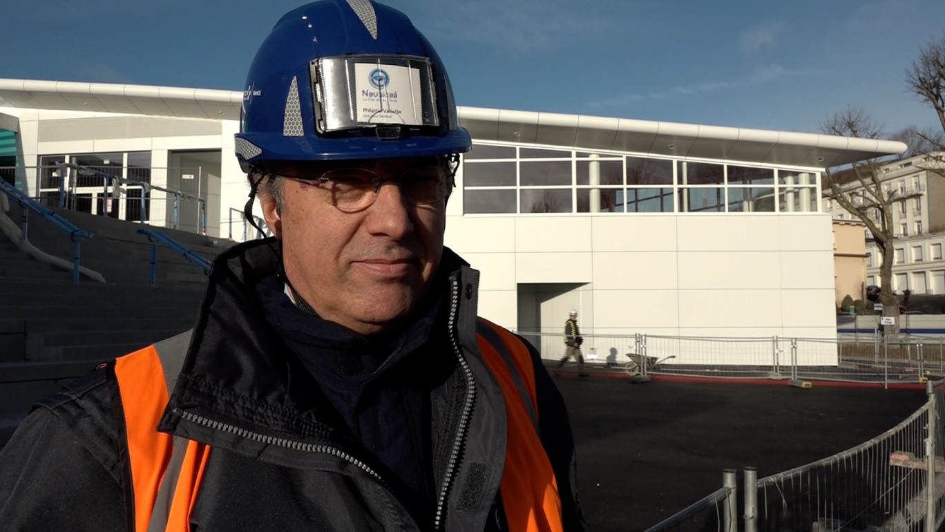 Philippe Vallette, le directeur général de Nausicaa, s'enthousiasme de l'ouverture prochaine.