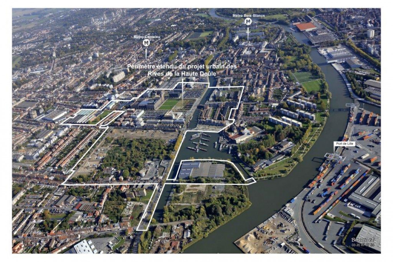 Extension de l’écoquartier des Rives de la Haute-Deûle à Lille