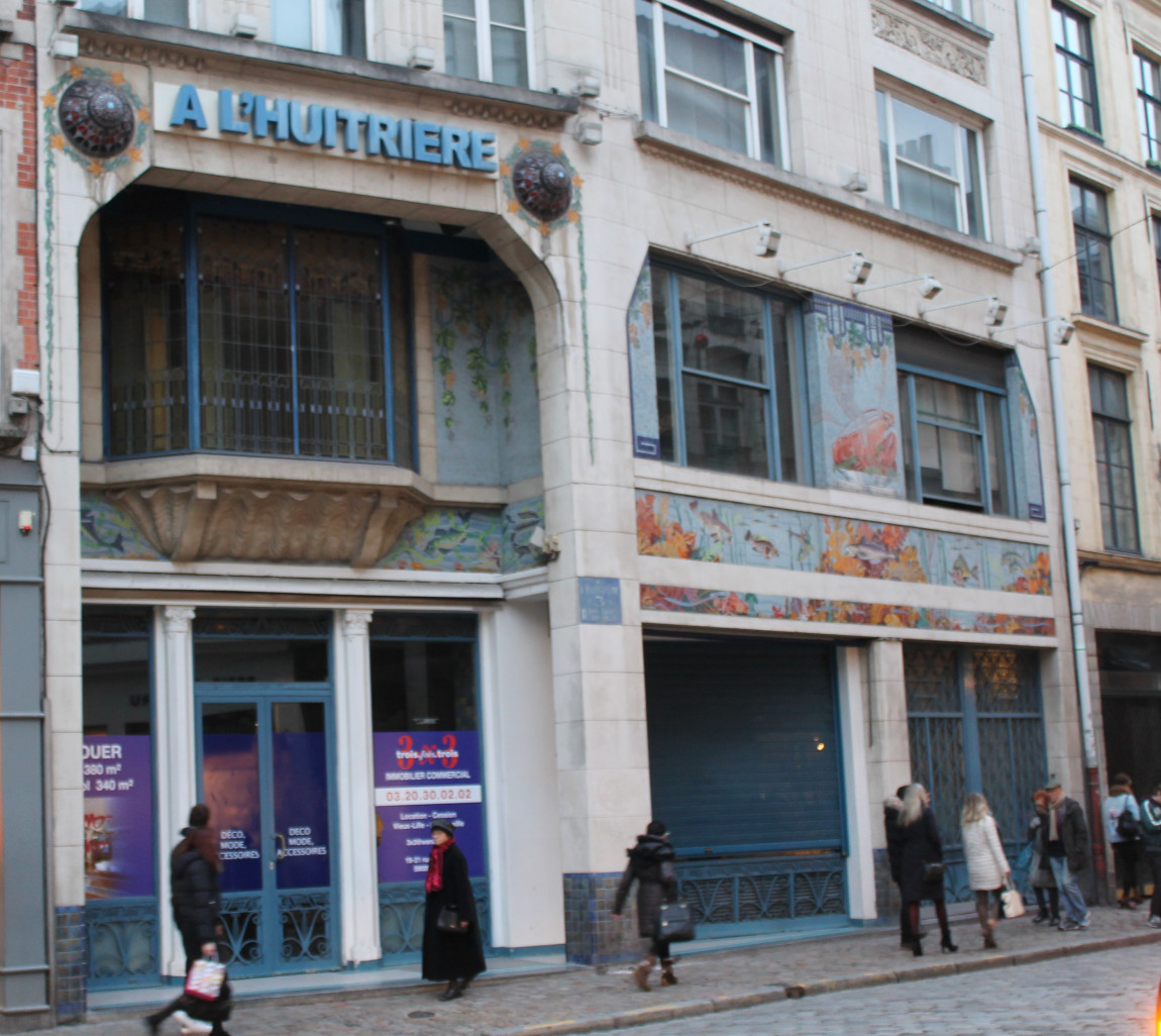 L'Huitrière, 3 rue des Chats bossus à Lille.