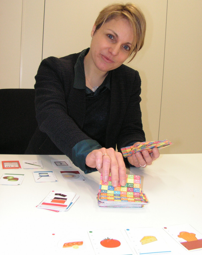 Aline Chemineau est à la Serre numérique de la CCI Grand Hainaut.