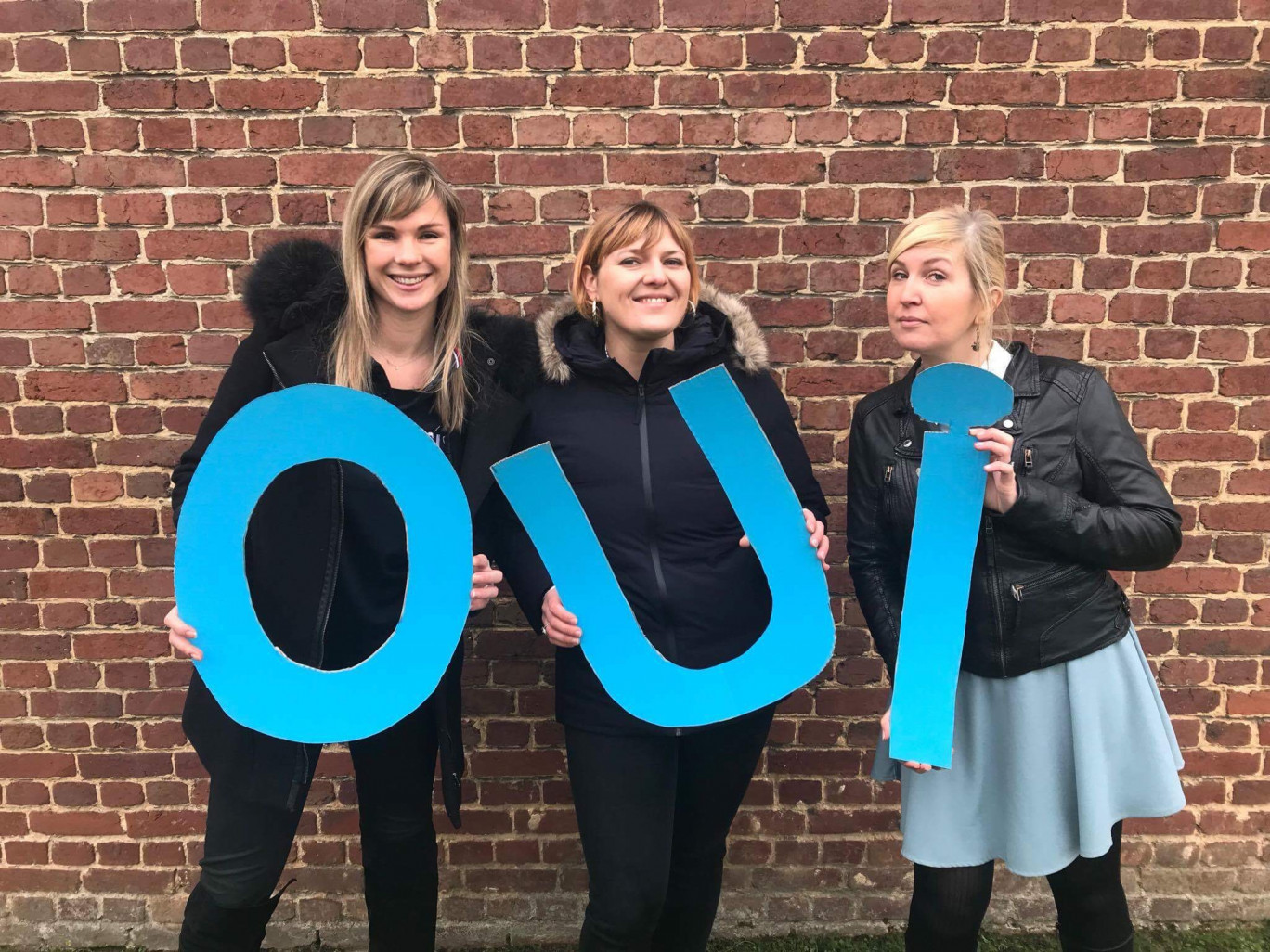 De gauche à droite, le bureau 2018 de la Jeune chambre économique d’Arras: Candice Dubois, présidente 2017 et trésorière, Stéphanie Dziuba présidente, et Véronique Dejonghe, secrétaire.