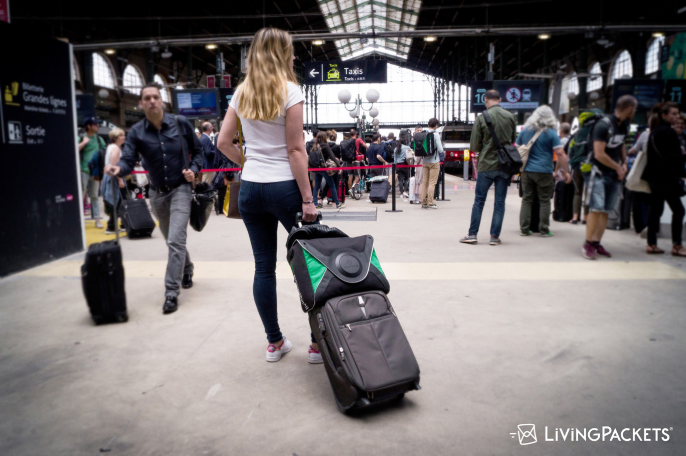 Living Packets réinvente le transport de colis