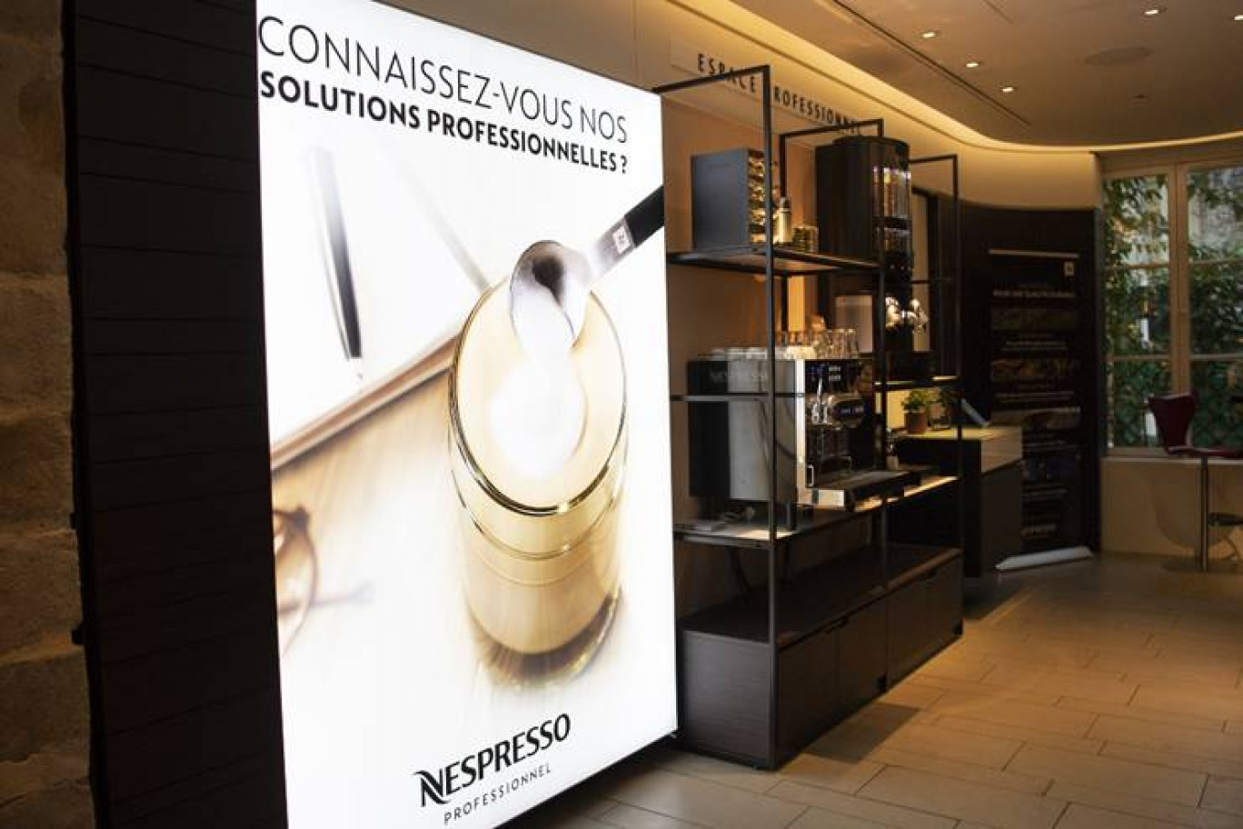 Nespresso ouvre un espace professionnel à Lille