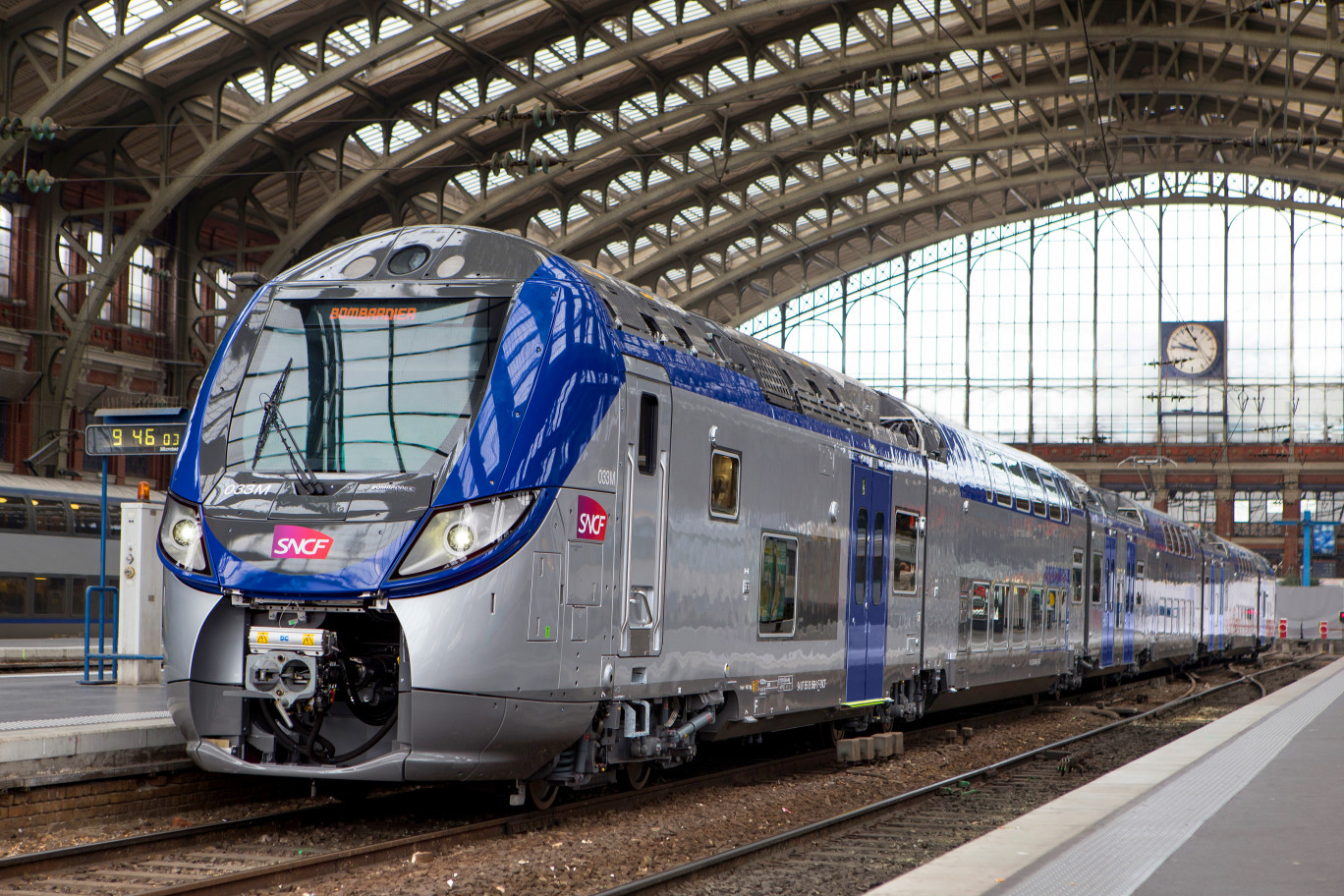 22 septembre 2014. Présentation du Regio2N Nord-Pas de Calais en gare de Lille-Flandres.