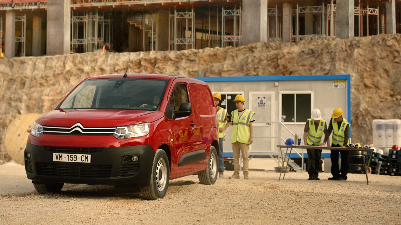 Véhicule utilitaire de l’année 2019, le Citroën Berlingo Van doit permettre à la marque aux chevrons de progresser sur le segment des utilitaires légers. © Citroën France 