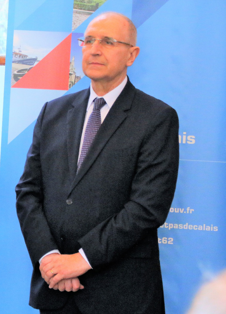 Fabien Sudry, préfet du Pas-de-Calais.