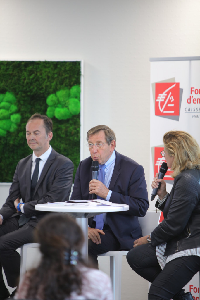 Marc Delassus, président de la Fondation d’entreprise de la Caisse d’Epargne a souligné l’importance de soutenir des actions locales, surtout dans le domaine de la santé.©ACT'STUDIO