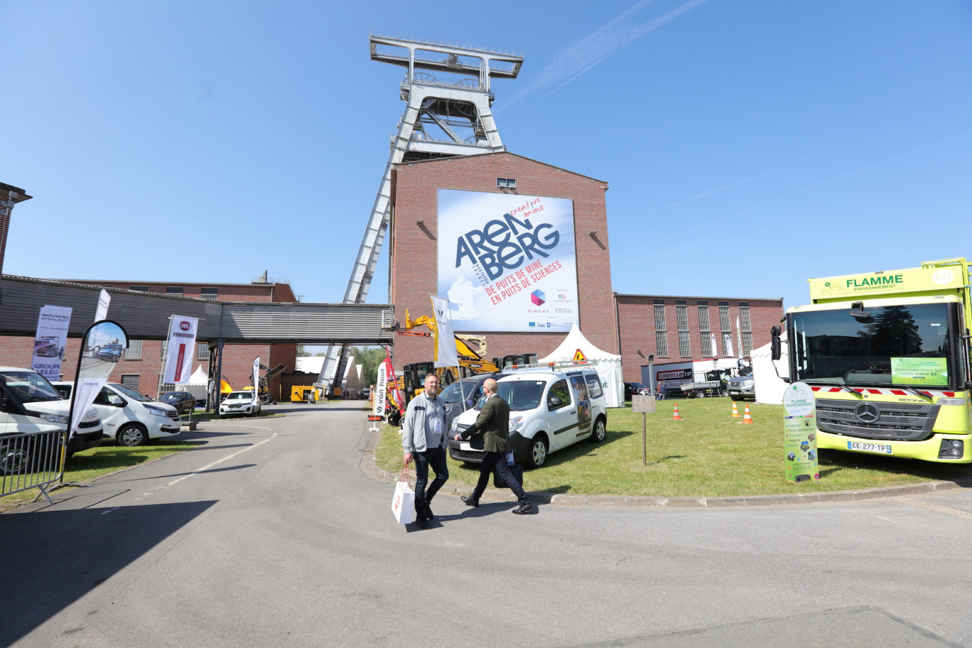 Le salon Made in Hainaut se déroule une fois tous les deux ans, sur le site minier d'arenberg.