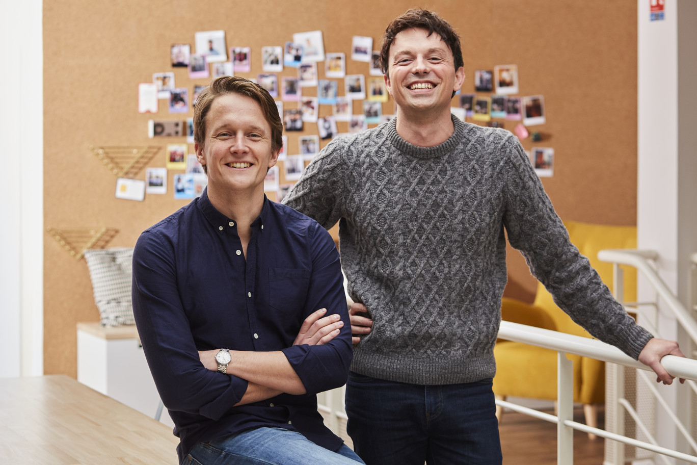 Adrien Verhack (à gauche) et Vincent Dupied, cofondateurs de Dejbox.