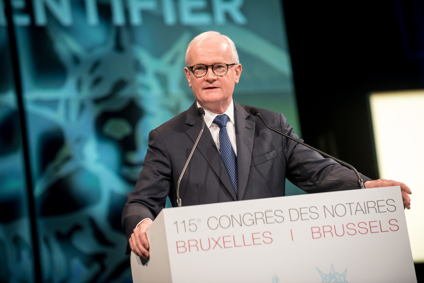   «La loi Croissance nous a rappelé que rien n’était acquis», a rappelé Jean-François Humbert, président du Conseil supérieur du notariat. © Tim Fox 