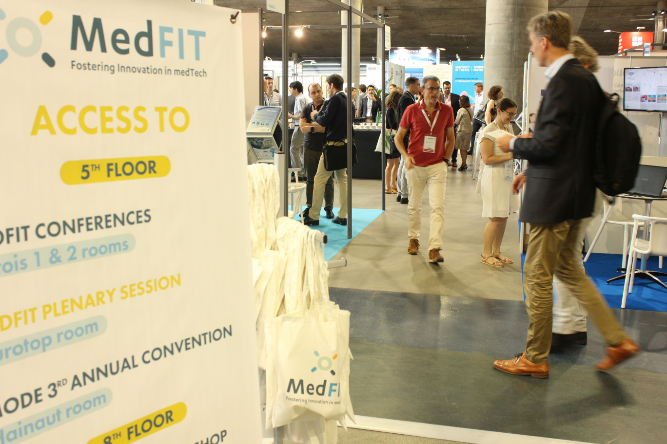 La 3e édition de MedFIT a accueilli près de 700 visiteurs.