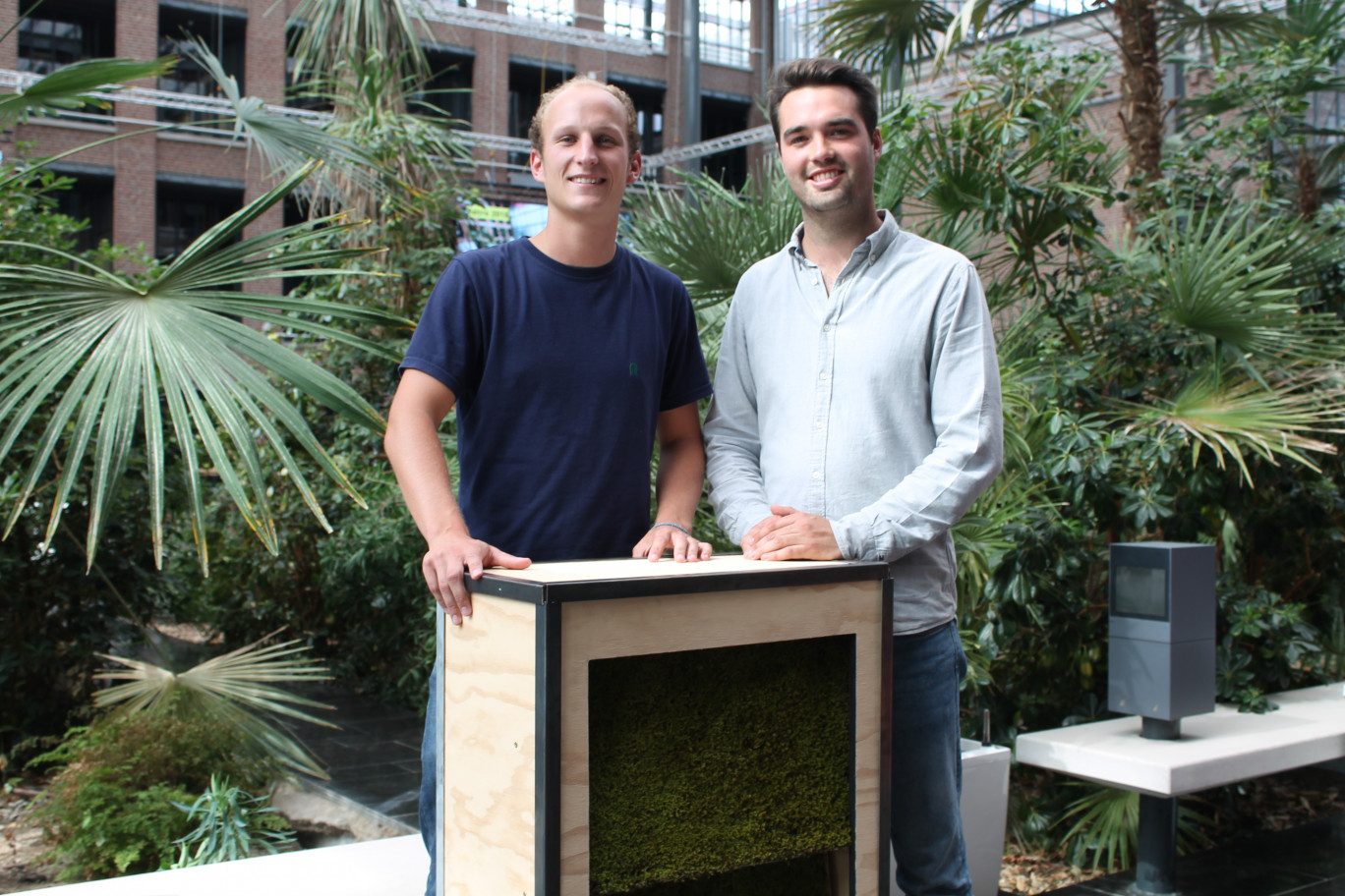 Josse Le Blan et Arthur Lejeune devraient démarrer la commercialisation de leurs produits en octobre.