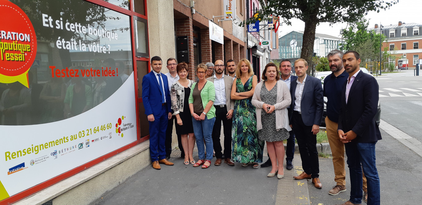 La Boutique à l’essai se situe à proximité de la Gare, un quartier en pleine restructuration.