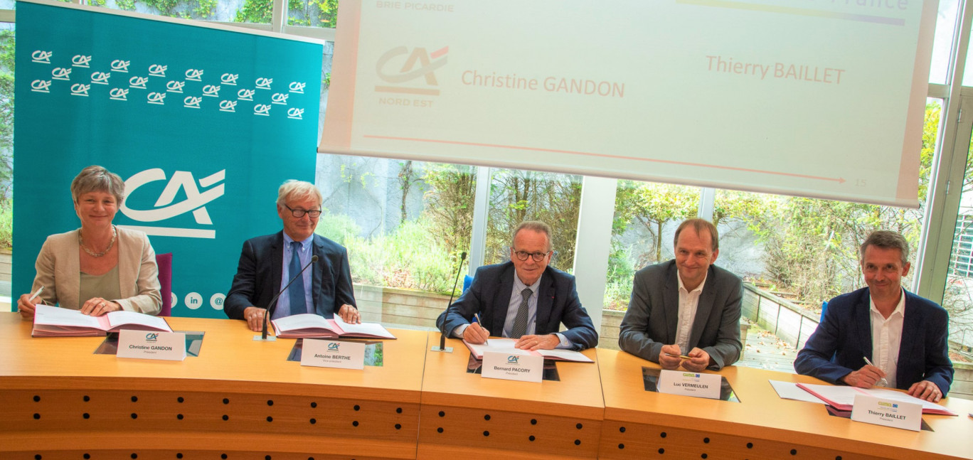 Convention de partenariat entre le Crédit agricole et les CUMA Hauts-de-France