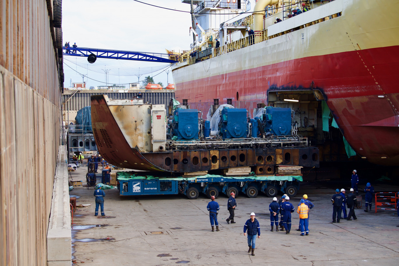 Première européenne pour Damen ShipRepair Dunkerque