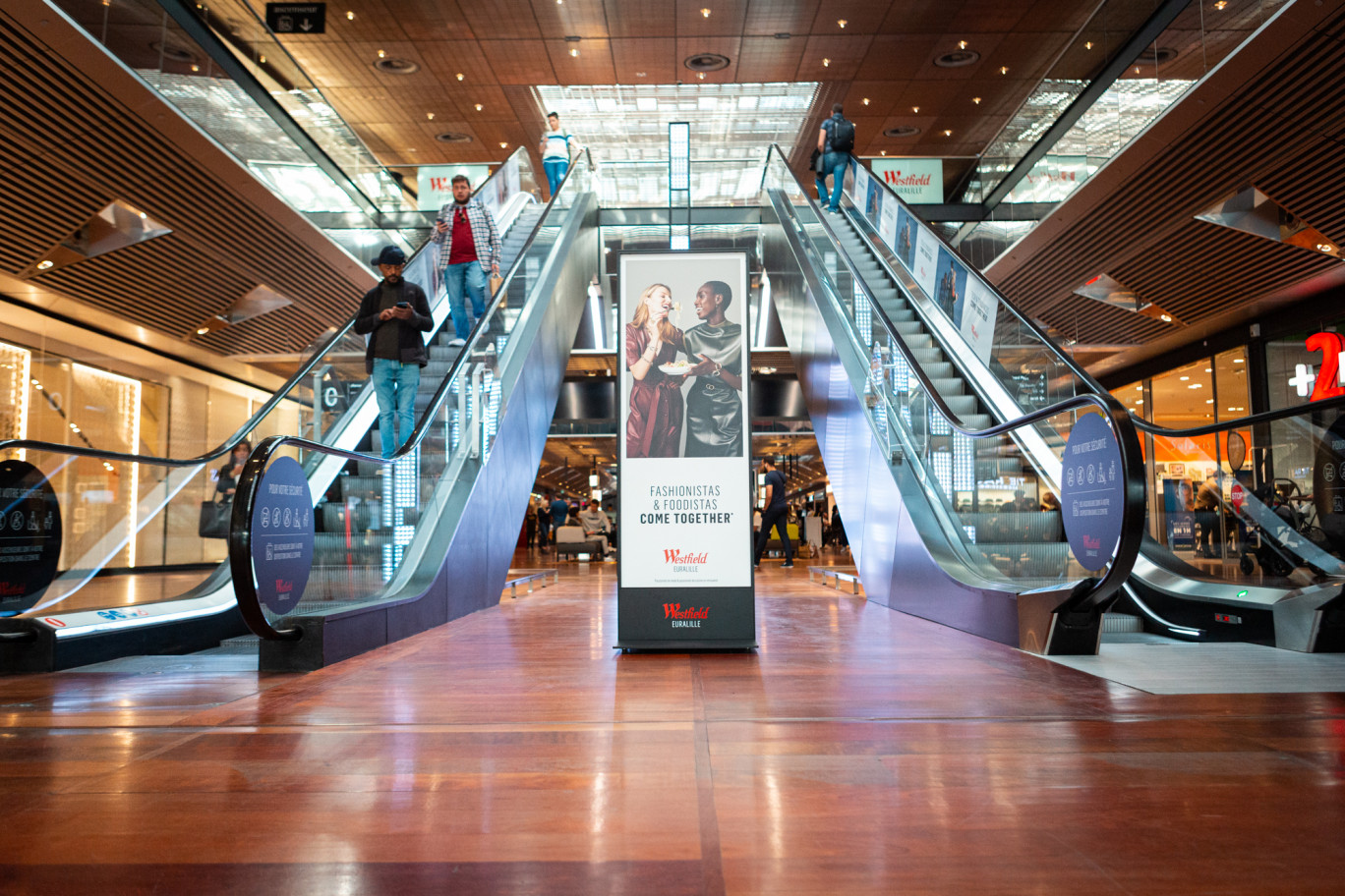 Tout comme Euralille, neuf autres centres de shopping en Europe sont passés sous la bannière Westfield.