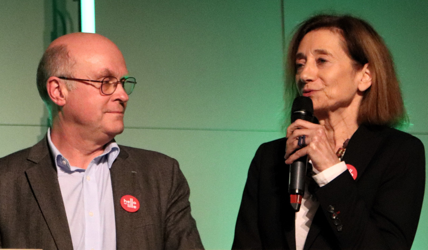 François Bou, directeur général de l’ONL et Caroline Sonrier, directrice de l’Opéra de Lille.