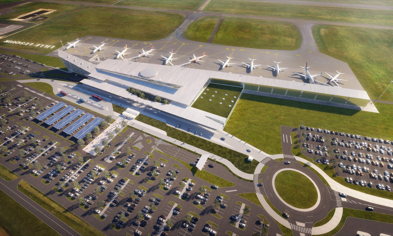 L’aéroport de Lesquin veut doubler son nombre de passagers d’ici vingt ans
