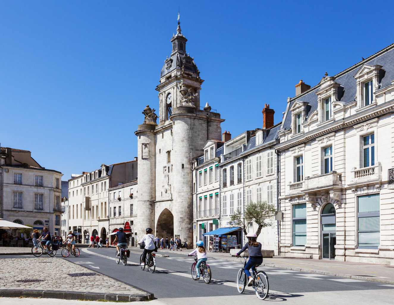 La Rochelle a été classée comme l'une des trois «capitales du vélo» hexagonales. © Friedberg