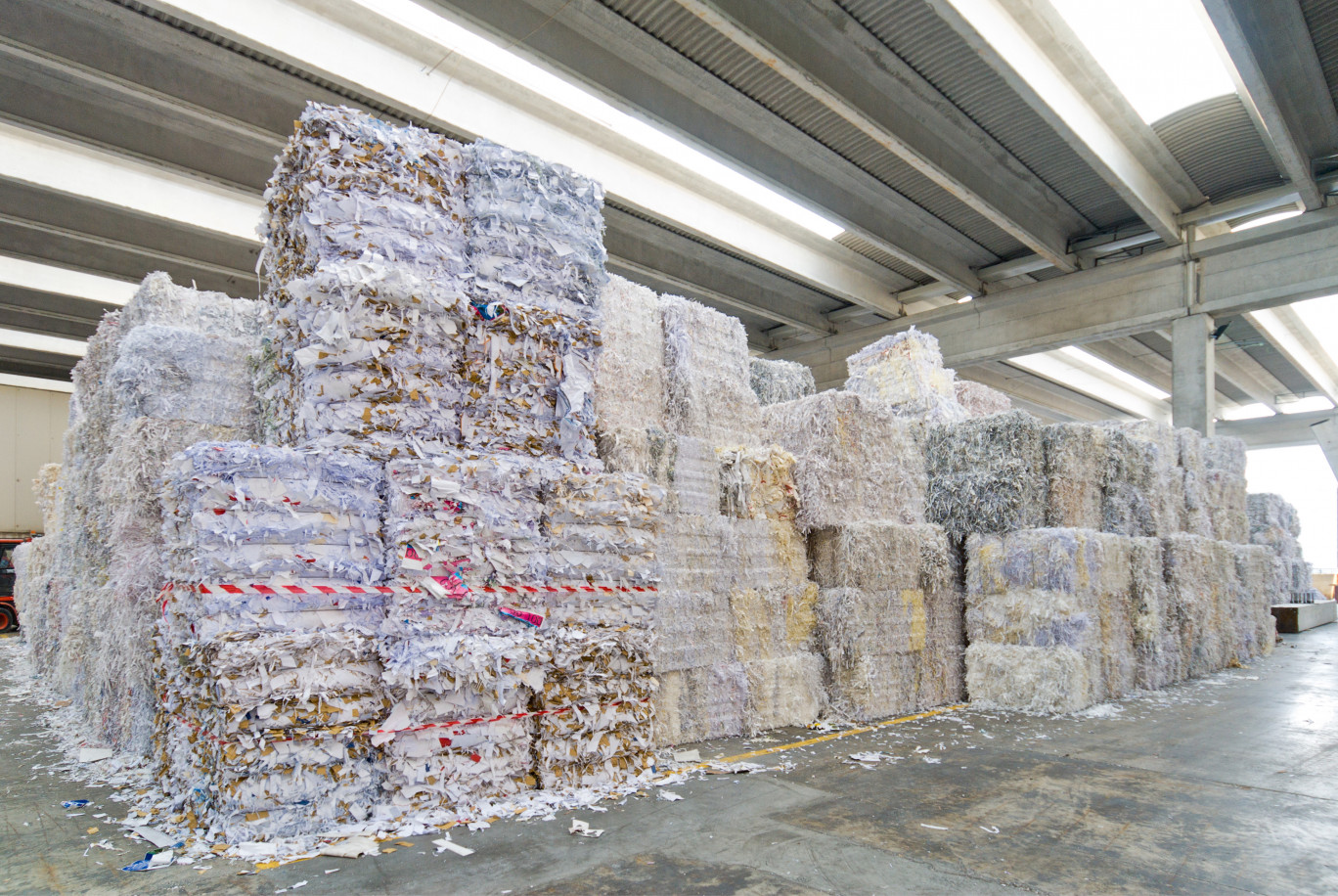 La France n'a exporté en dehors de l'Union Européenne que 5% du papier-carton recyclé en 2018. © gmg9130