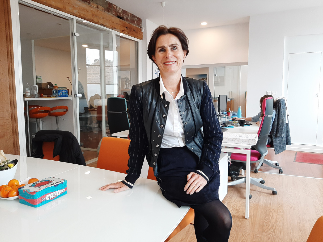 "Etre chef d'entreprise est un investissement de tous les jours", Sandrine Cochez, dirigeante d'Aprilys Events et Business Travels.