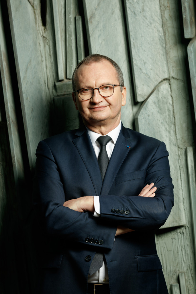 Jacques Chanut président de la Fédération Francaise de Batiment. © David-Morganti