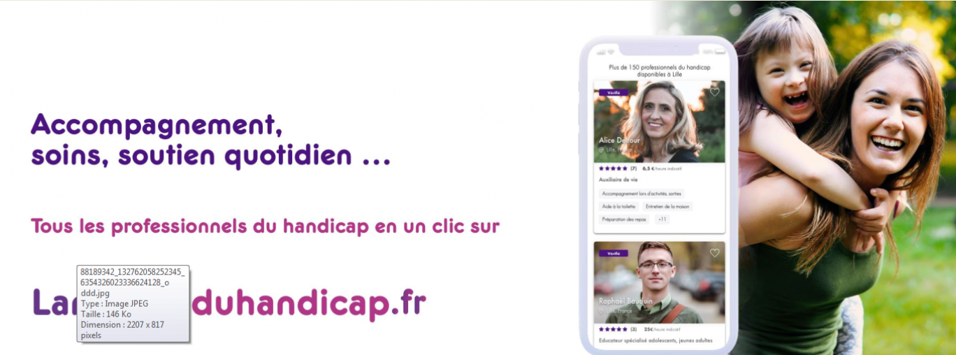 Grâce à la plateforme "Maisonduhandicap.fr", les personnes en situation d'handicap peuvent accéder à un réseau complet de professionnels.