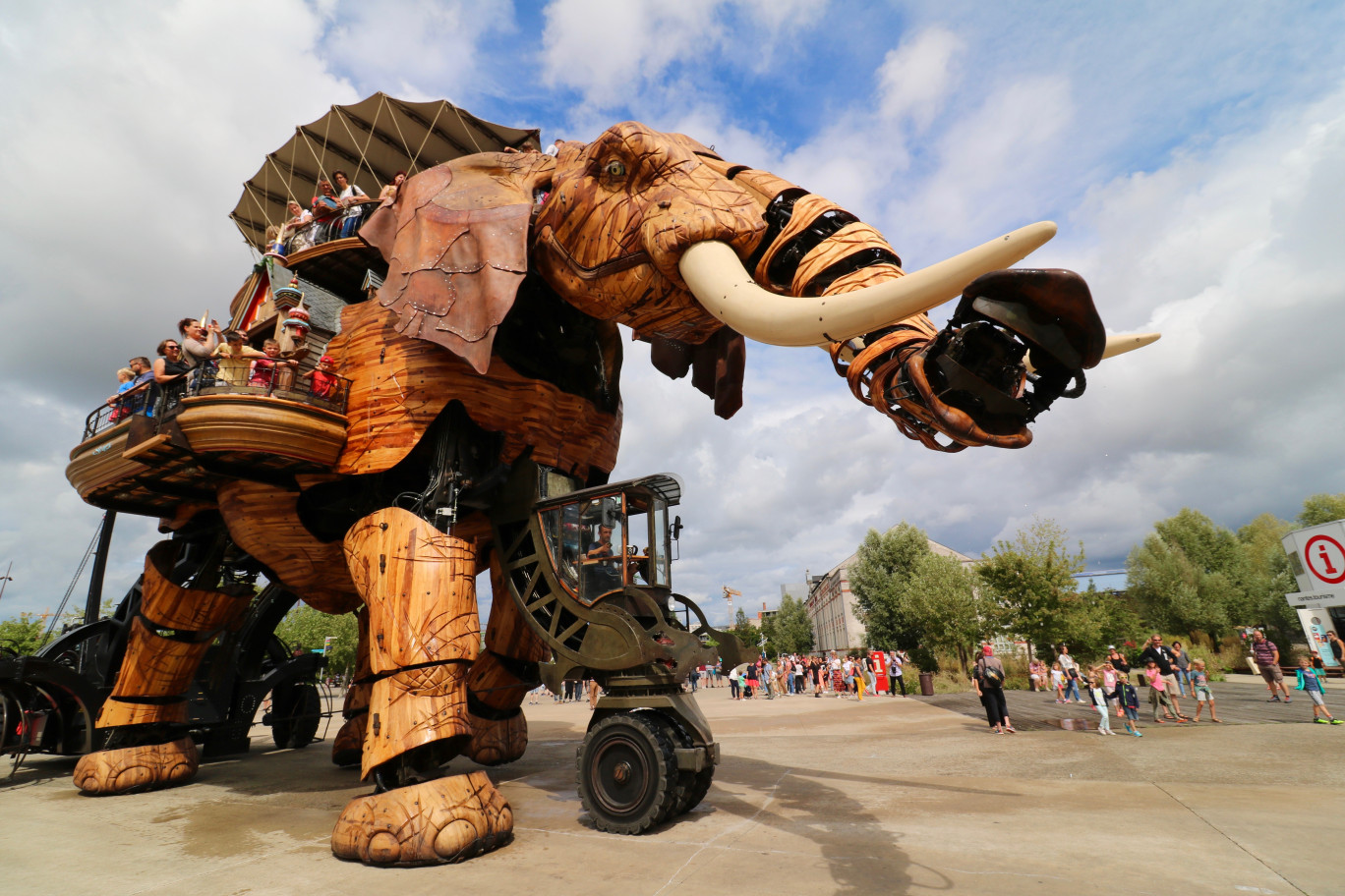 Chaque année, le «Voyage à Nantes» booste la fréquentation estivale. © shutterstock