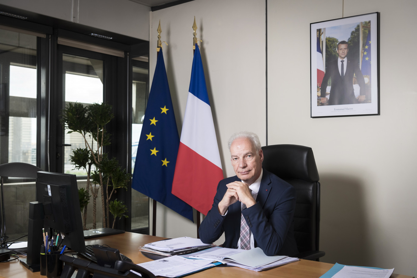 Alain Griset, ministre délégué auprès du ministre de l'Économie, des Finances et de la Relance, chargé des Petites et Moyennes Entreprises. © Minefi/Alain Salesse