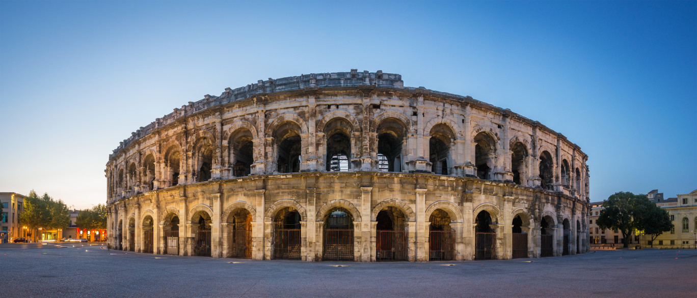 L'amphithéâtre vit au rythme du Festival de l'été, des corridas et des Grands Jeux Romains. © tichr