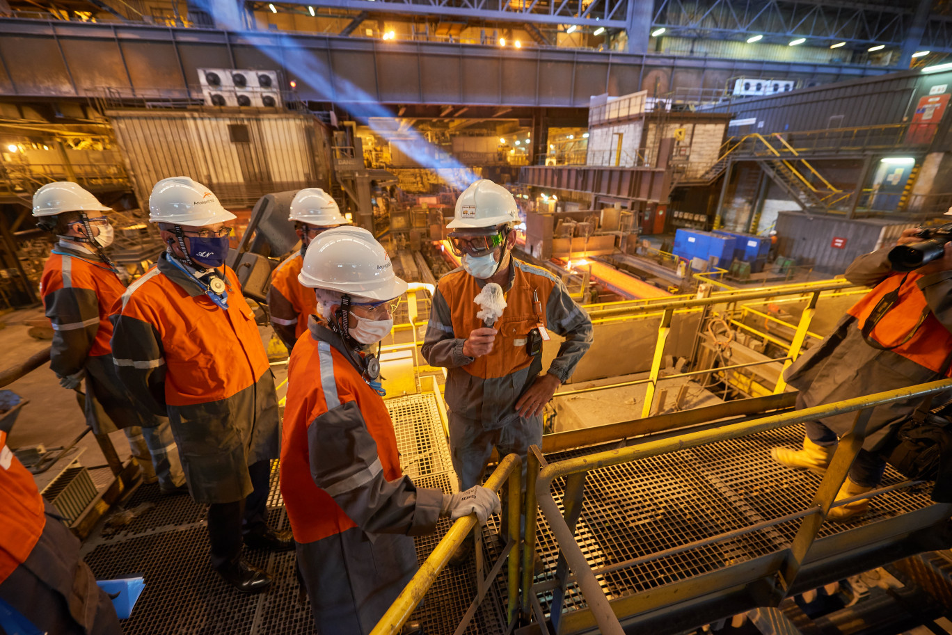 La ministre déléguée à l’Industrie chez ArcelorMittal