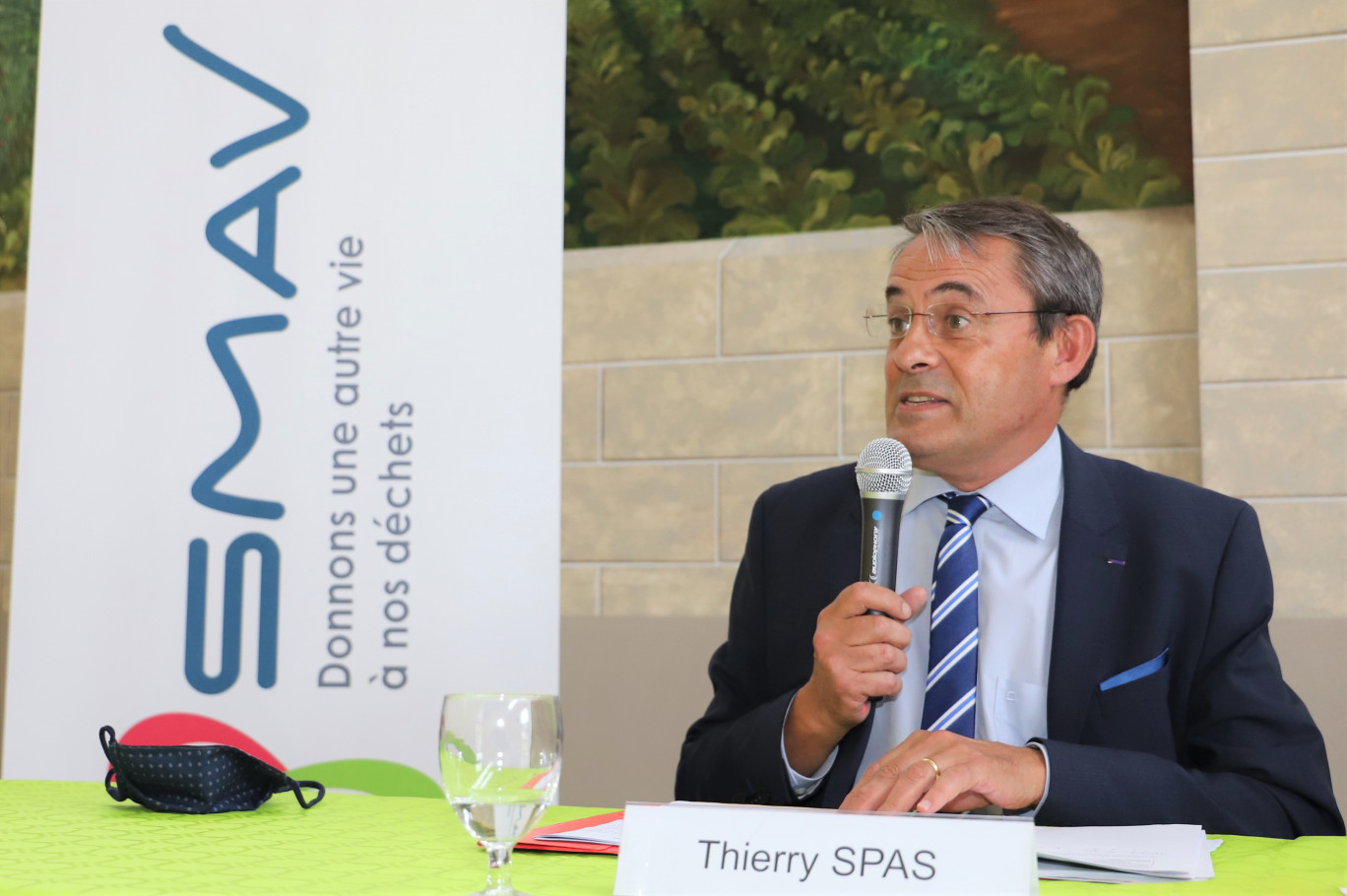 Thierry Spas a été réélu président du SMAV.