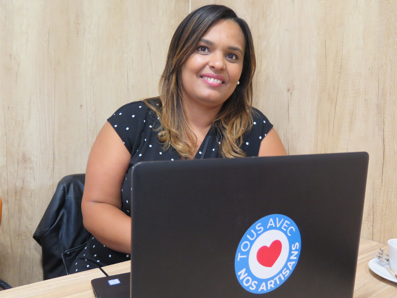 Laila Abdelli, chargée de développement de la formation professionnelle auprès de la CMA. . (© Aletheia Press / B.D.)