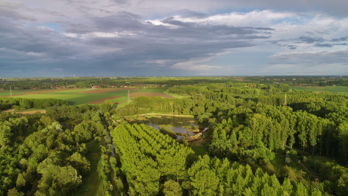 Le marais de Fretin, un des espaces naturels sensibles dont le Département a la charge. © P Houzé - Département du Nord