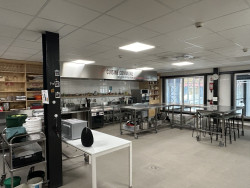 La cuisine commune, co-gérée par le CCAS de Lille et l’association Les Sens Du Goût.