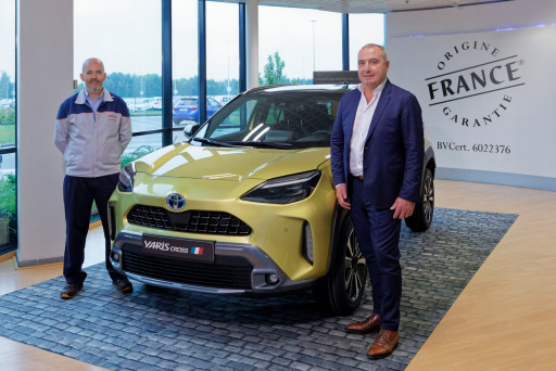 Onnaing : la nouvelle Toyota Yaris certifiée «Origine France garantie»
