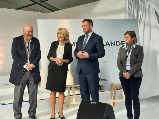 Port de Dunkerque : le terminal «Irlande» officiellement inauguré