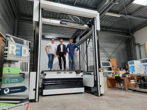 R3D s’équipe d’une imprimante 3D géante
