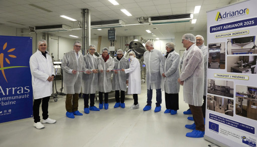 Arras : inauguration du projet Adrianor 2025