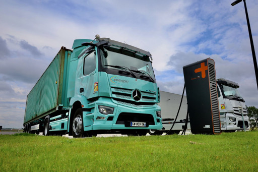Dunkerquois : Bogaert transport électrifie sa flotte de camions