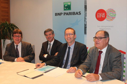 BNP Paribas partenaire du groupe IRD