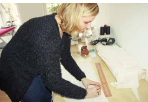 Alice Berrier, couturière créatrice à Saint-Omer