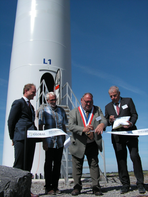 Un parc éolien inauguré dans l’Avesnois