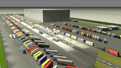 Le pôle transport et logistique sur les rails
