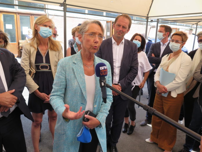 GAZ59 Visite Elisabeth Borne Lomme 20072020 BeDeq